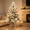 Gr8 Home 7ft Snow Flocked Pre-Lit Christmas Tree 300 LEDs 8