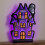 Smart Garden Products 39cm Light up Halloween Haunted House Infinity Light Decoration with LEDs 3