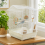 KCT KCT Santiago Plus Exotic Portable Bird Cage Small - White 2