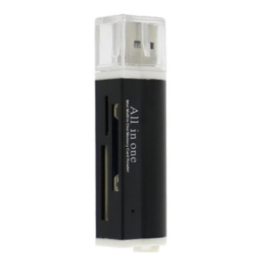 (black)Usb 20 All In 1 Multi Memory Card Reader For Tflash Mmc Tf M2 Stick Memory