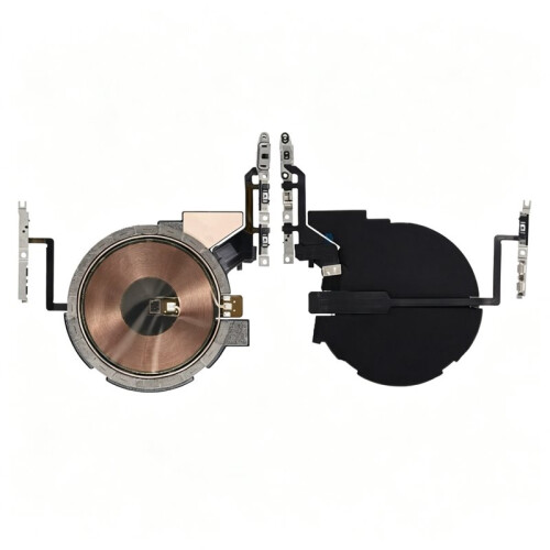 Wireless Charging Module for  14 Pro, Including Volume Flex Cable, Mute  Flex Cable, and Sensor Sticker, 1PC