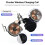 Wireless Charging Module for  14 Pro, Including Volume Flex Cable, Mute  Flex Cable, and Sensor Sticker, 1PC 6