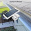 2 PCS Universal Solar Panel Gutter Mount, White Adjustable Aluminum Alloy Bracket for Security Cameras and Solar Panels 3
