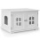 Litter Box Enclosure Cat House with Double Doors and Windows Decorative Litter Box 1