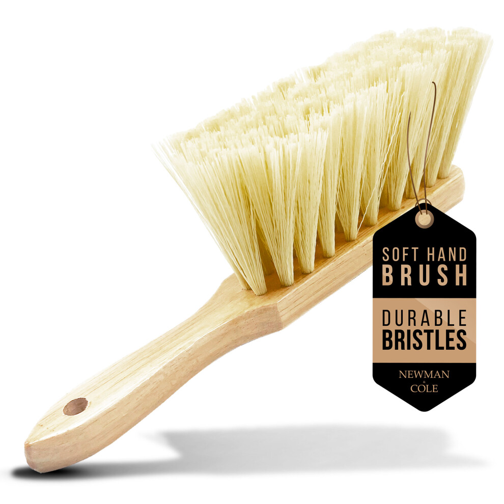 Hand Brush Soft Bristle Wooden Handle Dusting Sweeping Cleaning Brush - Image 4
