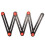Aluminum Alloy Multi-Function Folding Ruler & Carpenter'S Square with Protractor - 6-Fold Rule 1