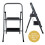 ( 2 Step Grey) Futura Step Ladder Folding Step Stool Heavy Duty 150Kg Capacity 9