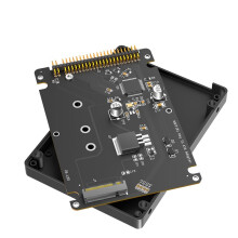 M.2 NGFF SSD to 2.5 Inch IDE 44 Pin ATA Adapter Card, Convert M.2 NGFF SSD to PATA IDE Hard Disk for PC Laptop
