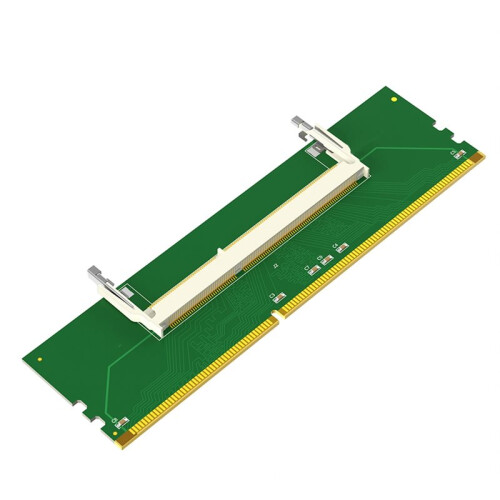 DDR3 Laptop SO-DIMM to Desktop DIMM Memory Adapter Card, Support DDR3 SO-DIMM Memory Module