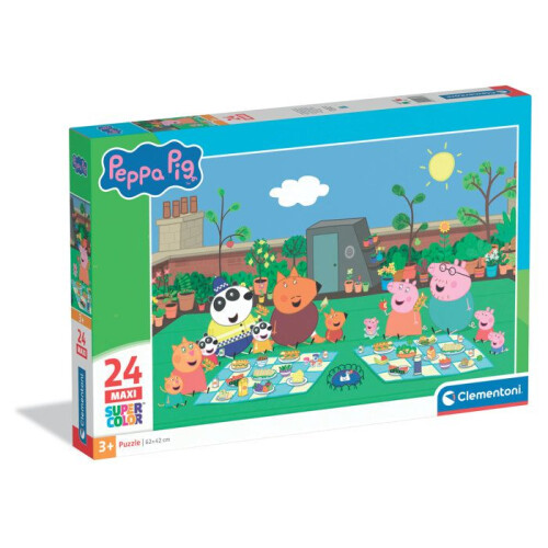Clementoni CLEMENTONI - 24 pieces Maxi - Peppa Pig