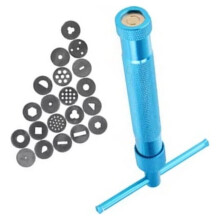 1set Clay Extruder Kit for Cake Sculpting, Crafting, and Fudges Extruders, Suitable for Baking and Crafting