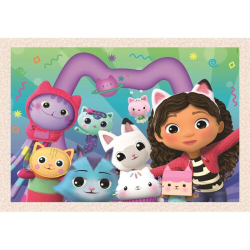Clementoni CLEMENTONI - Puzzle 4 in 1 - Gabby's Dollhouse 2