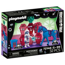 PLAYMOBIL 72146 Monster High Abbey lockers and horse, from 4 years old