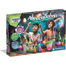 Abracadabra - Clementoni - Chemistry and Magic Potions - Scientific Kit - Chemistry Experiments - From 8 years old