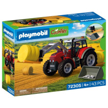 PLAYMOBIL 72305 Forklift Tractor, Country Farm, 43 pieces, from 4 years old