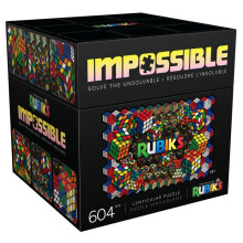 Puzzle Impossible 604 Lenticulaire Rubik's - 2 Puzzles in 1 - SPIN MASTER - Ab 14 Jahren