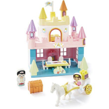 ECOIFFIER Abrick 2974 - Regenbogen-Schloss - 18 Monate - Willkommen in meinem Königreich