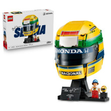 LEGO Editions 43024 Ayrton Senna Helmet - F1 Model Kit - Suitable for ages 14 and up
