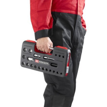 DTBOX 1/2'' Tightening Set 21pcs FACOM - SL.DBOX112PB - 2 extensions - Openings from 8 to 32 mm - 17 12-point sockets