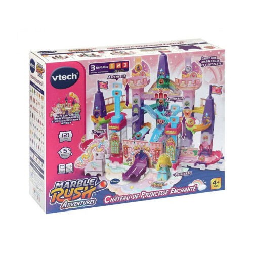 VTech VTech Marble Rush Abenteuer Verzaubertes Prinzessinnen-Schloss, Murmelbahn 1