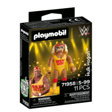 PLAYMOBIL 71958 WWE Hulk Hogan, Collectible Wrestling Legend, 11 pieces, from 5 years old