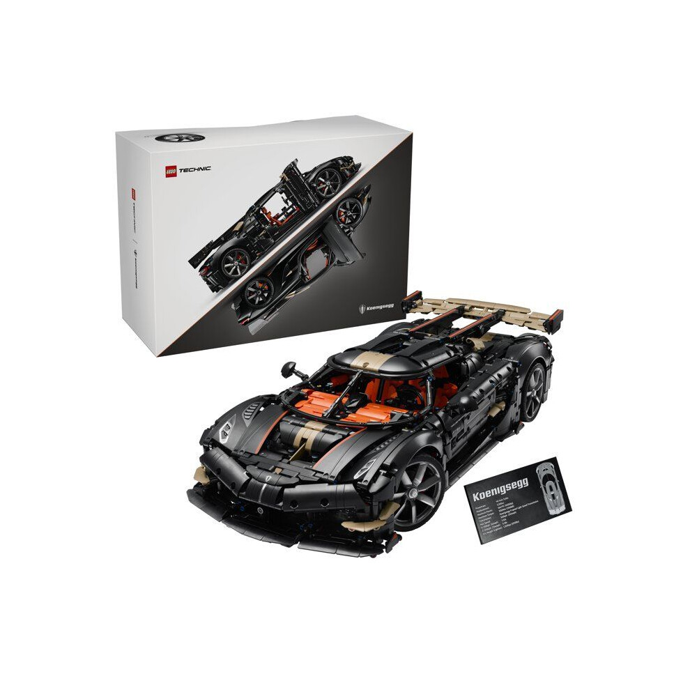 LEGO Technic Koenigsegg Sadair’s Spear Megacar Set 42232 - Image 9