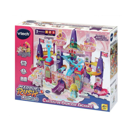 VTech VTech Marble Rush Abenteuer Verzaubertes Prinzessinnen-Schloss, Murmelbahn 2