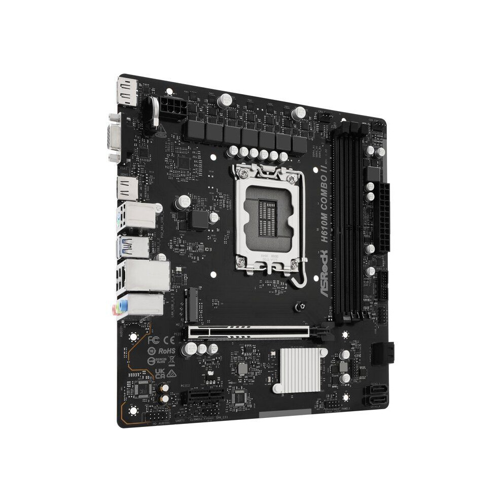 ASRock H610M Combo II Mainboard H610 LGA1700 Micro-ATX - Bild 5