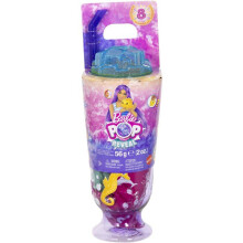 Überraschungs-Puppe - BARBIE - Pop Reveal Ozean Seepferdchen JKF61 - 8 Überraschungen - Slime - Zubehör