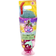 Überraschungs-Puppe - BARBIE - Pop Reveal Ozean Delfin JKF60 - 8 Überraschungen - Slime - Duftend
