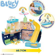 Spielset - BLUEY - Kreuzfahrtschiff - 6 Spielzonen - Aktivitäten