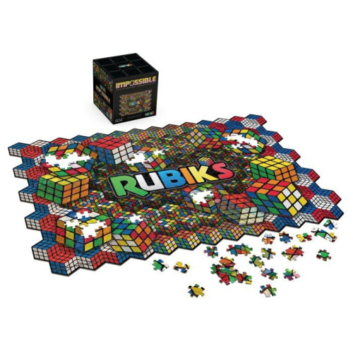 Spin Master Puzzle Impossible 604 Lenticulaire Rubik's - 2 Puzzles in 1 - SPIN MASTER - Ab 14 Jahren 1
