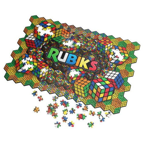 Spin Master Puzzle Impossible 604 Lenticulaire Rubik's - 2 Puzzles in 1 - SPIN MASTER - Ab 14 Jahren 2