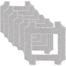 6pack Replacement Microfibre Cleaning Cloths for MOVA N1 Window Cleaning Robots, Washable & Reusable Mop Pads