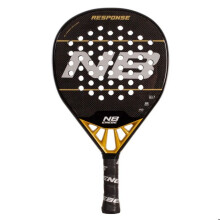 Raquette de padel - ENEBE - Response 3K Evo - noir/doré - contrôle - puissance