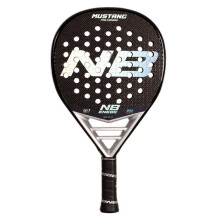 Raquette de padel - ENEBE - Mustang 3K - Silver - Performance - Maniabilité