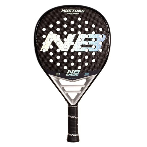 Raquette de padel - ENEBE - Mustang 3K - Silver - Performance - Maniabilité