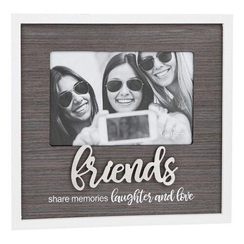 Stylish Script Photo Frame 6x4" - Friends