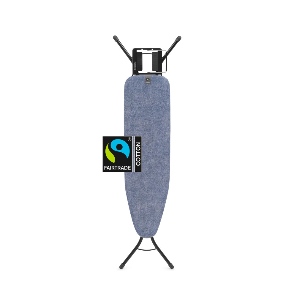 B&Q - Denim Blue Ironing Board (L)110Cm (W)30Cm - Image 4