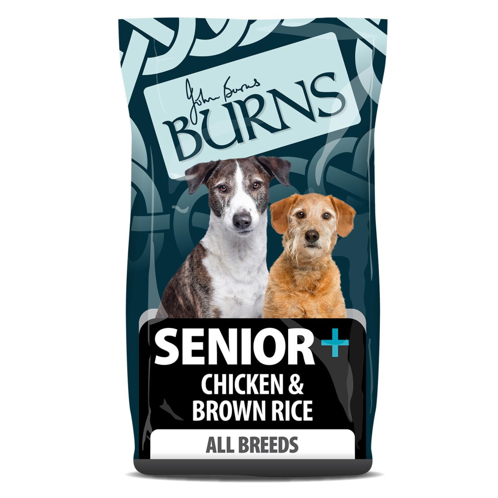 Burns Senior+ All Breeds Dog Food (Chicken and Brown Rice) - Bag Size : 2kg - Image 3