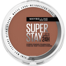 Maybelline Powder Foundation, Long-lasting 24H Wear, Medium to Full Coverage, Transfer, Water & Sweat Resistant