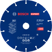Snijschijf van carbide - Multiwheel Xlock Expert BOSCH - Xlock-systeem - Ø180 mm - Dikte 1,2 mm