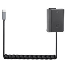 Type-C to NP-FZ100 Dummy Battery Power AC Adapter for ILME-FX3 A6600 A7M3 A7M3K A7RM3 A7RM4 A9 A9M2 A7M3 Camera
