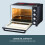Cooks Professional Cooks Professional 34L Mini Oven with 2 Ceramic Hobs | Black / Silver 5
