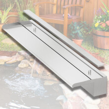 Pond Waterfall Blade Kit, 90cm Stainless Steel Pool Fountain with Accessories