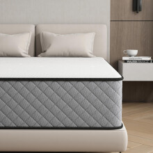 25CM Small Double Mattress - The Innerspring Hybrid Memory Foam Bed in a Box for Ultimate Support and Pressure Relief,Small Double Size