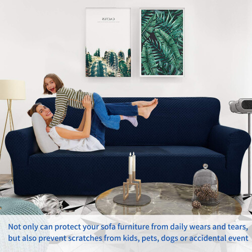 MAXIJIN New Jacquard Extra Large Sofa Covers for 3 or 4 Seater 1