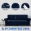 MAXIJIN New Jacquard Extra Large Sofa Covers for 3 or 4 Seater 3