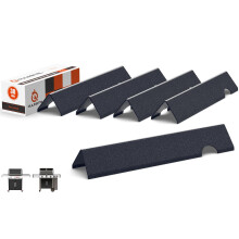 QuliMetal 66032 Flavorizer Bars for Weber Genesis II/LX 300 Series, Genesis II E310, II E315, II E335 (2017 and Newer) Gas Grills