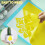 Prime Vinyl 7 Permanent Vinyl, 7 Pack Yellow Self Adhesive Sheets Set 4